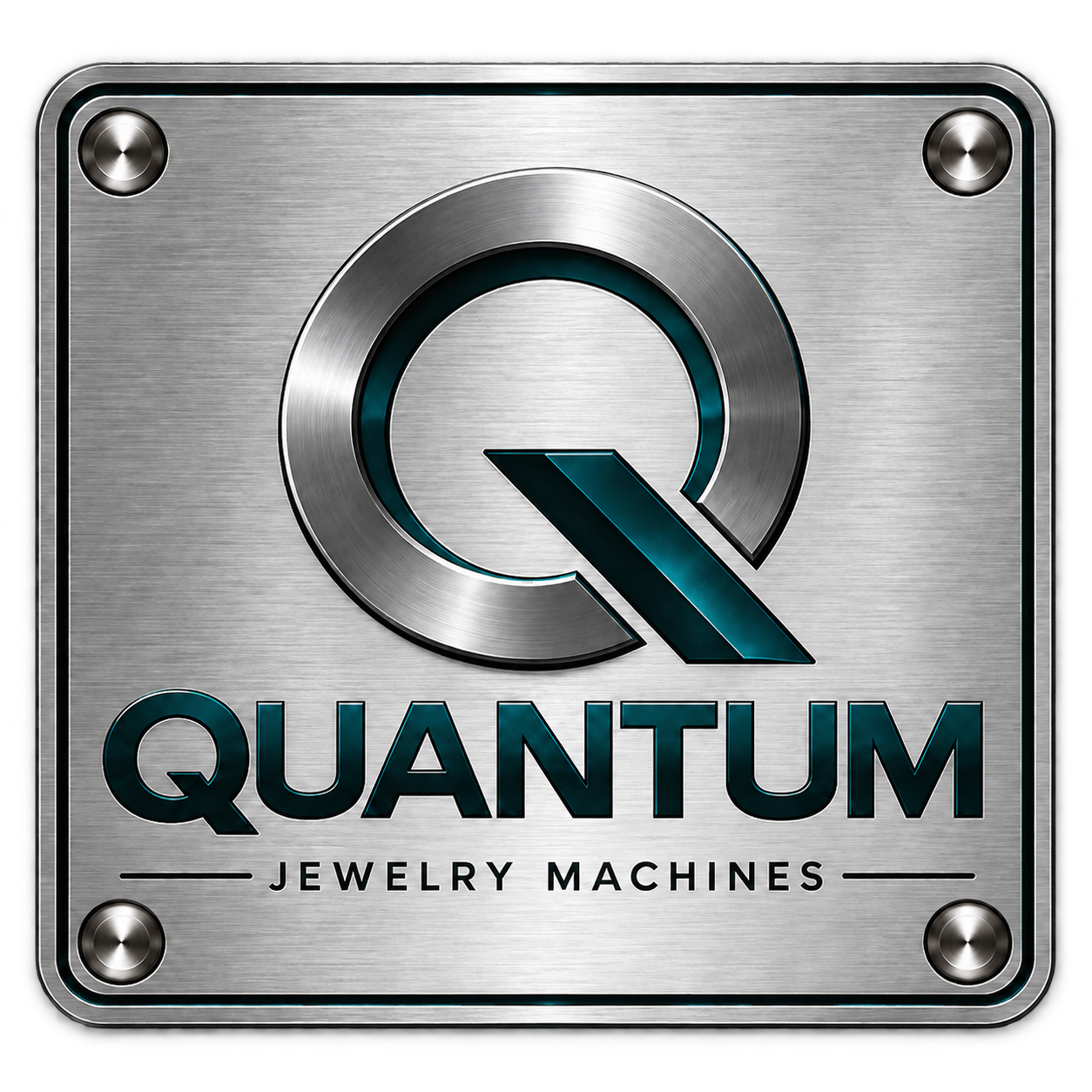 QUANTUM Jewelry Machines metal etiket